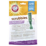 Scrubbies, лакомство для предотвращения образования зубного камня, для собак, средний, мята, 8 шт., 184 г (6,5 унции) — Arm & Hammer — изображение 2
