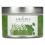 Soy VegePure, свеча Vitality, удобна для путешествий, эвкалипт и перечная мята, 79,38 г (2,8 унции) — Aroma Naturals