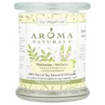 Soy VegePure®, соевая свеча среднего размера, пачули и ладан, 260 г (8,8 унции) — Aroma Naturals