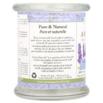 Soy VegePure®, свеча из 100% натурального соевого масла, Tranquility, лаванда, 260 г (8,8 унции) — Aroma Naturals — изображение 2