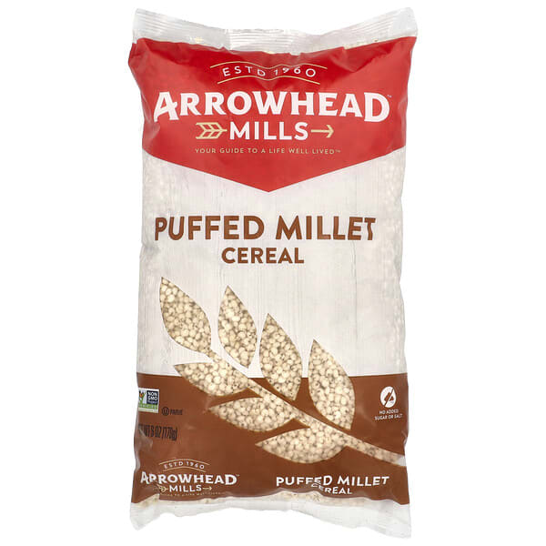 arw47431_v_12.jpg Воздушные просо, 170 г (6 унций) — Arrowhead Mills