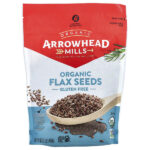Органические семена льна, 453 г (16 унций) — Arrowhead Mills
