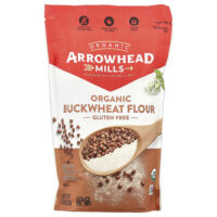 Organic Buckwheat Flour, Gluten Free, 22 oz (623 g) — Arrowhead Mills