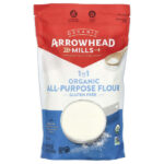 1: 1 органическая универсальная мука, без глютена, 567 г (20 унций) — Arrowhead Mills