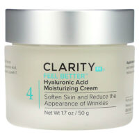 Feel Better, увлажняющий крем с гиалуроновой кислотой, 50 г (1,7 унции) — ClarityRx