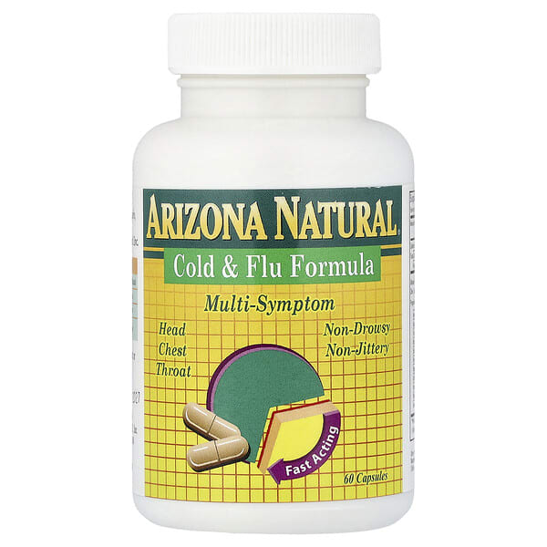 arz03605_v_24.jpg Формула от простуды и гриппа, 60 капсул — Arizona Natural