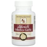 Allirich, чеснок без запаха, 90 капсул (85 мг в 1 капсуле) — Arizona Natural