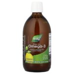 рыбий жир с омега-3, со вкусом лимона, 500 мл (16,9 жидк. унции) — Nature's Way