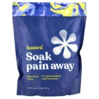 Soak Pain Away, магниевые хлопья, 907 г — Asutra