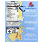 Anytime Snacks, протеиновые вафли, лимонный крем, 5 батончиков, 36 г (1,27 унции) — Atkins — изображение 2