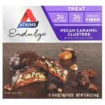 Endulge, пекан с карамелью, 10 пакетиков по 14 г (0,49 унции) — Atkins