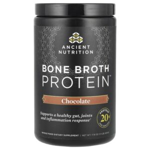 Bone Broth Protein™, шоколад, 504 г (1,1 фунта) — Ancient Nutrition