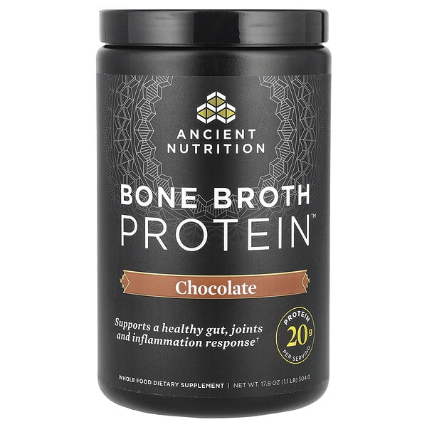 atn02002_v_59.jpg Bone Broth Protein™, шоколад, 504 г (1,1 фунта) — Ancient Nutrition