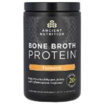 Bone Broth Protein, куркума, 460 г (1 фунт) — Ancient Nutrition