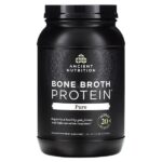 Bone Broth Protein, чистый протеин, 892 г (2 фунта) — Ancient Nutrition