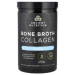 Bone Broth Collagen, ваниль, 519 г (1,1 фунта) — Ancient Nutrition