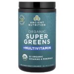 органическая суперзелень и мультивитамины, 213 г (7,5 унции) — Ancient Nutrition