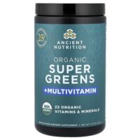 органическая суперзелень и мультивитамины, 213 г (7,5 унции) — Ancient Nutrition