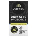 пробиотики для приема один раз в день, 25 млрд КОЕ, 30 капсул — Ancient Nutrition