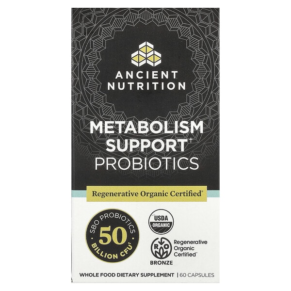 atn02070_v_20.jpg Пробиотики для поддержки метаболизма, 60 капсул — Ancient Nutrition