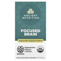 Focused Brain, мозг, 90 капсул — Ancient Nutrition