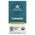 Куркума, 90 капсул — Ancient Nutrition
