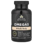 омега, для всего организма, 90 капсул — Ancient Nutrition