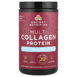 Мультиколлагеновый протеин, ваниль, 252 г (8,9 унции) — Ancient Nutrition