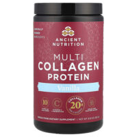 Мультиколлагеновый протеин, ваниль, 252 г (8,9 унции) — Ancient Nutrition