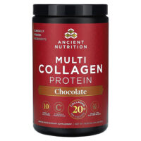 мультиколлагеновый комплекс с протеином, шоколад, 472 г (1,04 фунта) — Ancient Nutrition