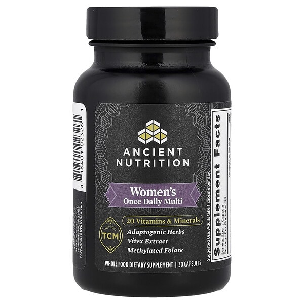 atn02326_v_56.jpg мультивитамины для женщин, один раз в день, 30 капсул — Ancient Nutrition