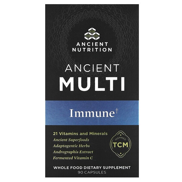 atn02328_v_60.jpg Ancient Multi, для иммунитета, 90 капсул — Ancient Nutrition