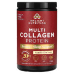 Multi Collagen Protein, протеин с коллагеном, для красоты и сна, ванильный чай, 456 г (1 фунт) — Ancient Nutrition