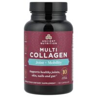 комплекс коллагенов, для суставов и подвижности, 90 капсул — Ancient Nutrition