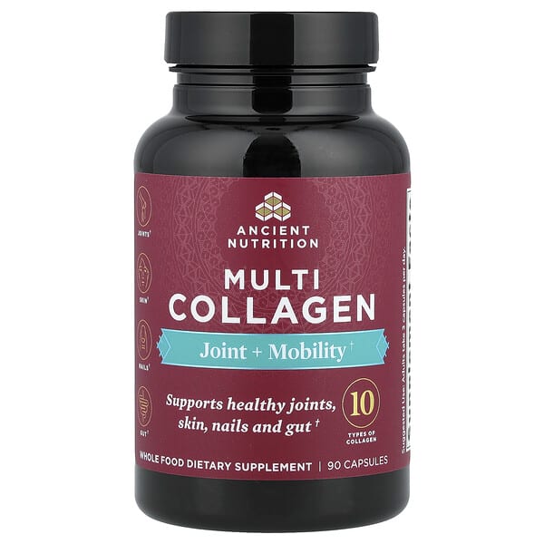 atn02516_v_80.jpg комплекс коллагенов, для суставов и подвижности, 90 капсул — Ancient Nutrition