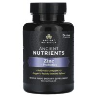 Цинк + пробиотики`` 30 капсул — Ancient Nutrition