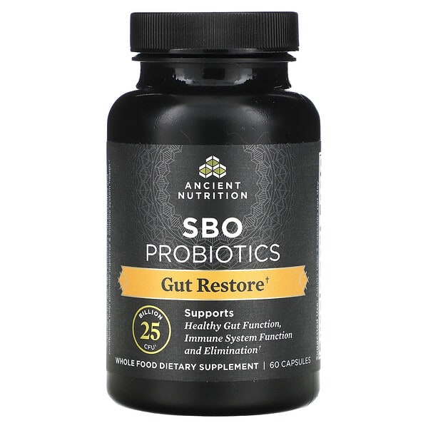 atn02542_v_32.jpg SBO, пробиотики, 25 млрд КОЕ, 60 капсул — Ancient Nutrition