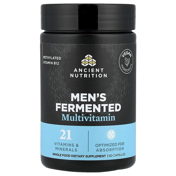 atn02543_v_24.jpg ферментированные мультивитамины для мужчин, 60 капсул — Ancient Nutrition