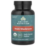 Multi Mushroom, ежедневная защита иммунитета, 60 таблеток — Ancient Nutrition