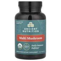 Multi Mushroom, ежедневная защита иммунитета, 60 таблеток — Ancient Nutrition