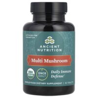 Multi Mushroom, ежедневная иммунная защита, 30 таблеток — Ancient Nutrition