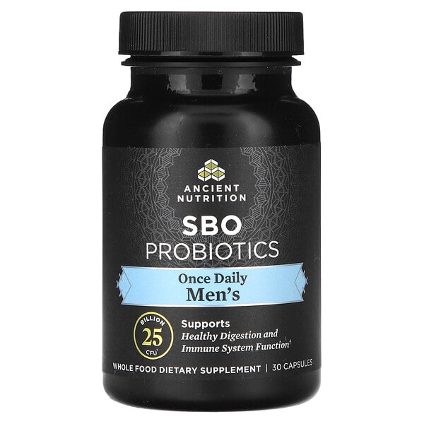 atn02582_v_32.jpg пробиотики для мужчин, 25 млрд КОЕ, 30 капсул — Ancient Nutrition