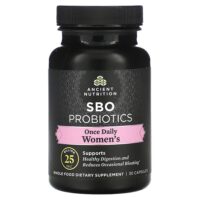 SBO Probiotics, Once Daily Women's, 25 млрд КОЕ, 30 капсул — Ancient Nutrition