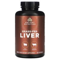 Печень травяного откорма, 180 капсул — Ancient Nutrition