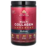 Multi Collagen Advanced, коллаген, лимон и лайм, 483 г (17 унций) — Ancient Nutrition