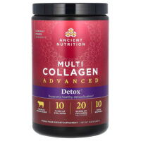 Multi Collagen, улучшенная формула, детокс, 414 г (14,6 унции) — Ancient Nutrition