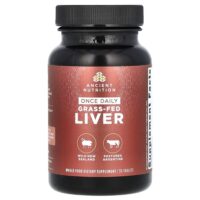один раз в день, печень травяного откорма, 30 таблеток — Ancient Nutrition