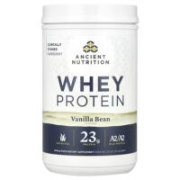 Сывороточный протеин, ваниль, 594 г (1,31 фунта) — Ancient Nutrition