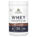 Сывороточный протеин, молочный шоколад, 646 г (1,42 фунта) — Ancient Nutrition