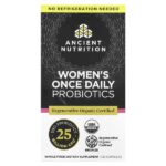 Пробиотики для женщин, 1 раз в день, 30 капсул — Ancient Nutrition